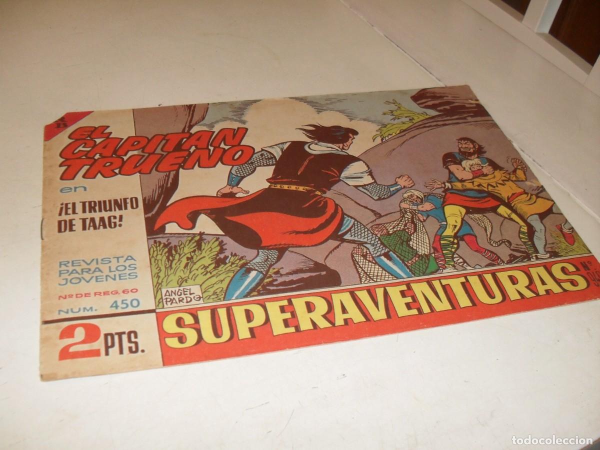 Tebeos: EL CAPITAN TRUENO,(ORIGINAL) N&ordm; 450,EL TRIUNFO DE TAAG&iexcl;&iexcl;,DE V.MORA,DE 618.BRUGUERA,1956