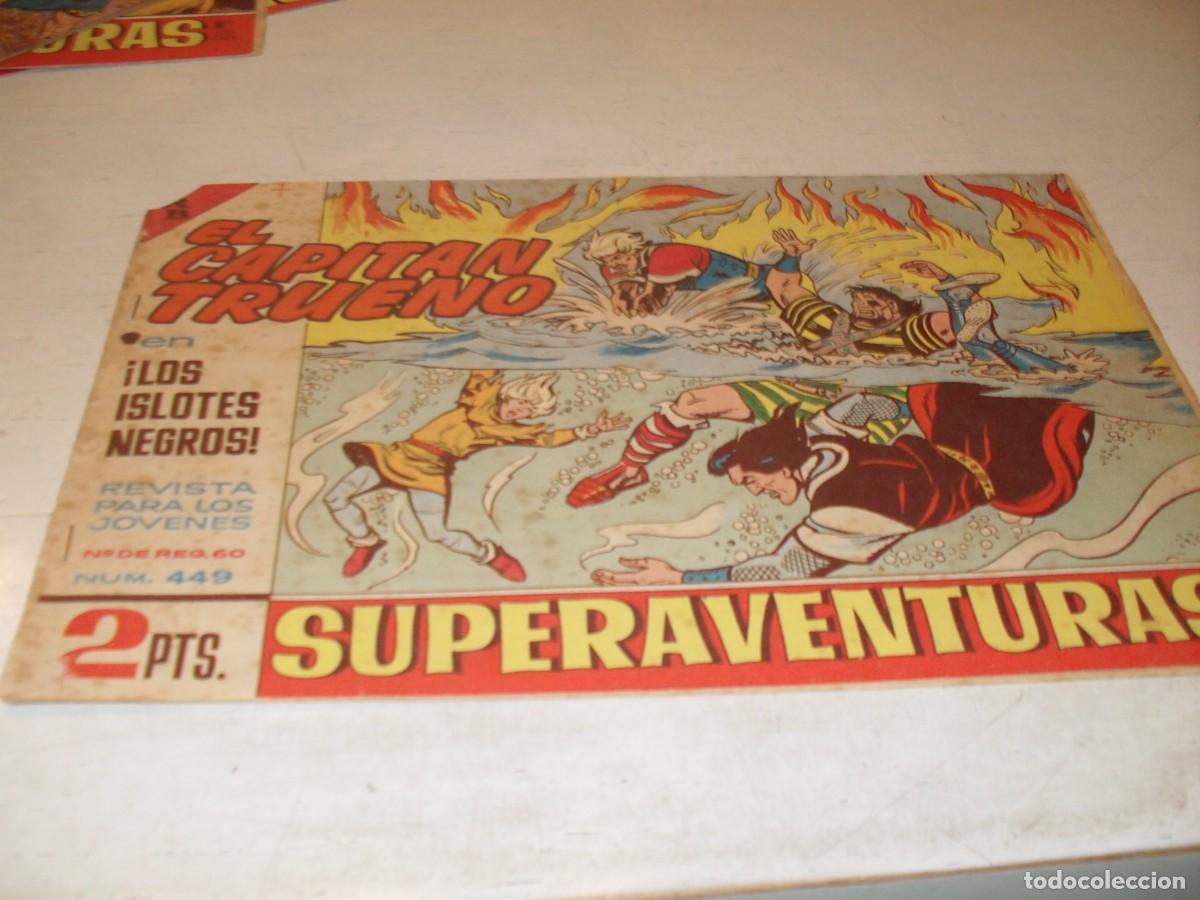 Tebeos: EL CAPITAN TRUENO,(ORIGINAL) N&ordm; 449,LOS ISLOTES NEGROS&iexcl;&iexcl;,DE V.MORA,DE 618.BRUGUERA,1956