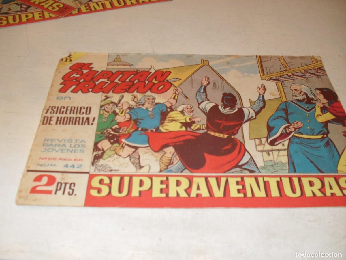Tebeos: EL CAPITAN TRUENO,(ORIGINAL) N&ordm; 442,SIGERICO DE HORRIA&iexcl;&iexcl;,DE V.MORA,DE 618.BRUGUERA,1956
