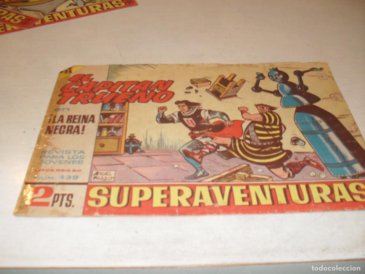 Tebeos: EL CAPITAN TRUENO,(ORIGINAL) N&ordm; 439,LA REINA NEGRA&iexcl;&iexcl;,DE V.MORA,DE 618.BRUGUERA,1956