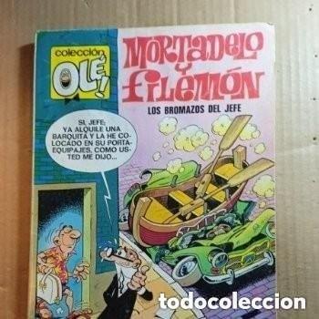 Tebeos: TEBEO DE OLE MORTADELO Y FILEMON EN LOS BROMAZOS DEL JEFE DEL A&Ntilde;O 1980 N&ordm; 112