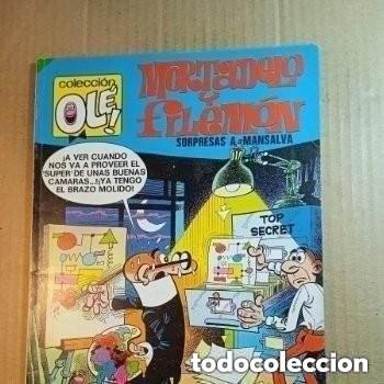 Tebeos: TEBEO DE OLE MORTADELO Y FILEMON EN SORPRESAS A MANSALVA DEL A&Ntilde;O 1984 N&ordm; 91