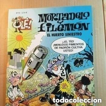 Tebeos: TEBEO DE OLE MORTADELO Y FILEMON EN EL HUERTO SINIESTRO DEL A&Ntilde;O 2002 N&ordm; 16