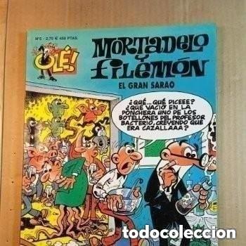 Tebeos: TEBEO DE OLE MORTADELO Y FILEMON EN EL GRAN SARAO DEL A&Ntilde;O 2001 N&ordm; 5