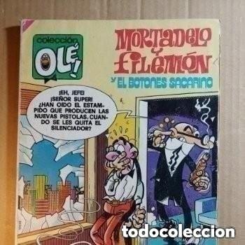Tebeos: TEBEO DE OLE MORTADELO Y FILEMON Y EL BOTONES SACARINO DEL A&Ntilde;O 1985 N&ordm; 188