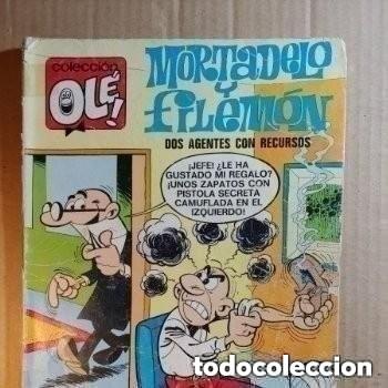 Tebeos: TEBEO DE OLE MORTADELO Y FILEMON EN DOS AGENTES CON RECURSOS DEL A&Ntilde;O 1980 N&ordm; 18
