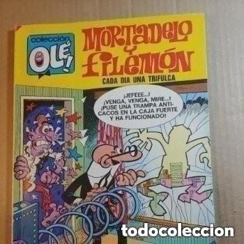 Tebeos: TEBEO DE OLE MORTADELO Y FILEMON EN CADA DIA UNA TRIFULCA DEL A&Ntilde;O 1980 N&ordm; 87