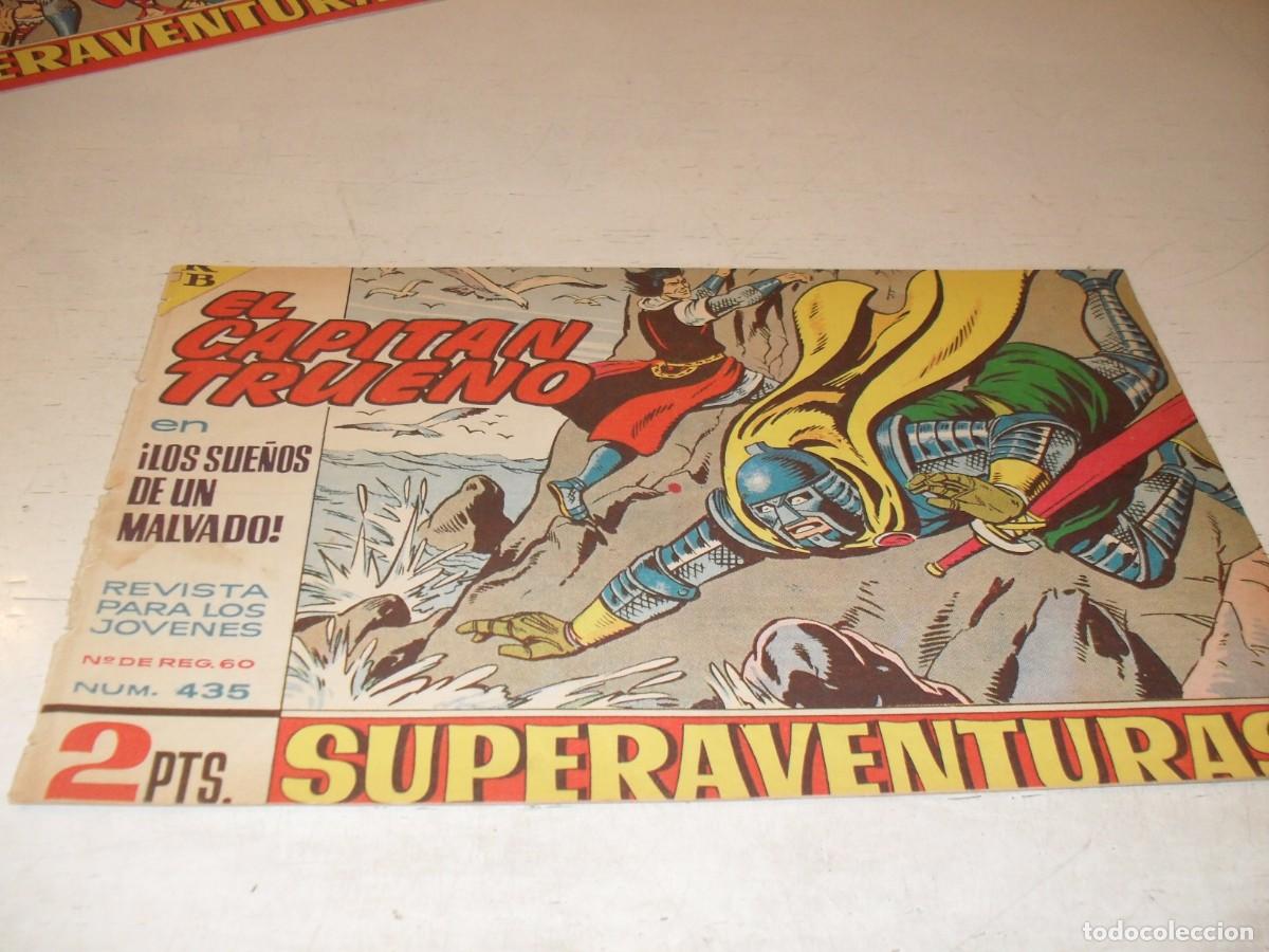 Tebeos: EL CAPITAN TRUENO,(ORIGINAL) N&ordm; 435,LOS SUE&Ntilde;OS DE UN MALVADO&iexcl;&iexcl;,DE V.MORA,DE 618.BRUGUERA,1956