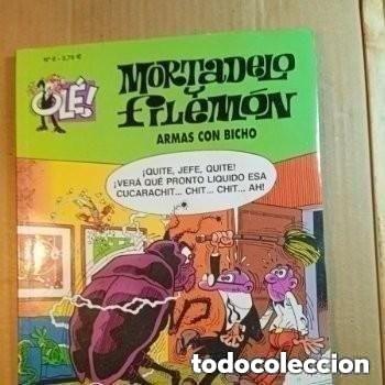 Tebeos: TEBEO DE OLE MORTADELO Y FILEMON EN ARMAS CON BICHO DEL A&Ntilde;O 2003 N&ordm; 6