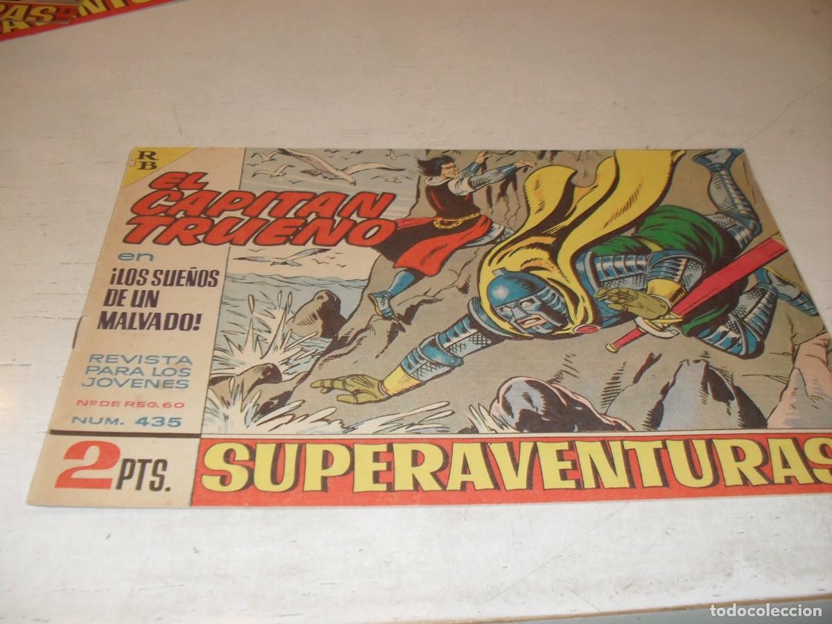Tebeos: EL CAPITAN TRUENO,(ORIGINAL) N&ordm; 435,LOS SUE&Ntilde;OS DE UN MALVADO&iexcl;&iexcl;,DE V.MORA,DE 618.BRUGUERA,1956