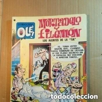 Tebeos: TEBEO DE OLE MORTADELO Y FILEMON EN LOS AGENTES DE LA TIA DEL A&Ntilde;O 1978 N&ordm; 124