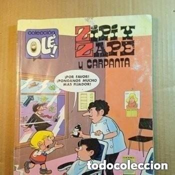 BDs: TEBEO DE OLE ZIPI Y ZAPE Y CARPANTA DEL A&Ntilde;O 1988 N&ordm; 169 - Z. 36