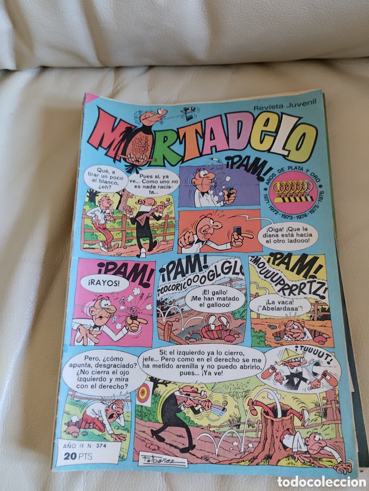 Tebeos: Lote de 46 Revista Juvenil Mortadelo y Filemon. ( Angel).