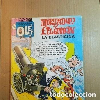 Tebeos: TEBEO DE OLE MORTADELO Y FILEMON EN LA ELASTICINA DEL A&Ntilde;O 1991 N&ordm; 252 - M. 214