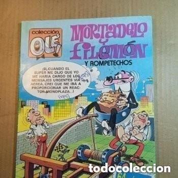 Livros de Banda Desenhada: TEBEO DE OLE MORTADELO Y FILEMON Y ROMPETECHOS DEL A&Ntilde;O 1987 N&ordm; 279 - M. 51