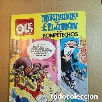 Tebeos: TEBEO DE OLE MORTADELO Y FILEMON Y ROMPETECHOS DEL A&Ntilde;O 1987 N&ordm; 274 - M. 49