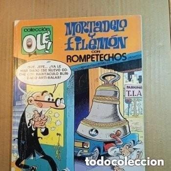 Tebeos: TEBEO DE OLE MORTADELO Y FILEMON CON ROMPETECHOS DEL A&Ntilde;O 1989 N&ordm; 207 - M. 131