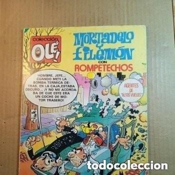 BDs: TEBEO DE OLE MORTADELO Y FILEMON CON ROMPETECHOS EN AGENTES DE ALTOS VUELOS DEL A&Ntilde;O 1983 N&ordm; 206