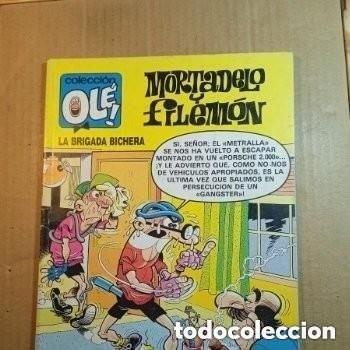 Tebeos: TEBEO DE OLE MORTADELO Y FILEMON EN LA BRIGADA BICHERA DEL A&Ntilde;O 1992 N&ordm; 219 - M. 272