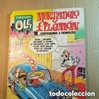 Tebeos: TEBEO DE OLE MORTADELO Y FILEMON EN CONTRABANDO A TROMPAZOS DEL A&Ntilde;O 1981 N&ordm; 160