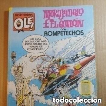 BDs: TEBEO DE OLE MORTADELO Y FILEMON CON ROMPETECHOS DEL 1991 N&ordm; 290 - M. 56