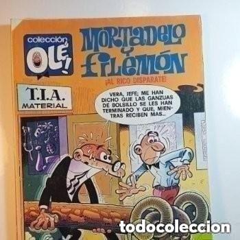 Tebeos: TEBEO DE OLE MORTADELO Y FILEMON EN AL RICO DISPARATE DEL A&Ntilde;O 1987 N&ordm; 139 - M. 9