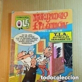 Tebeos: TEBEO DE OLE MORTADELO Y FILEMON EN CATARATA DE EMBROLLOS DEL A&Ntilde;O 1984 N&ordm; 100