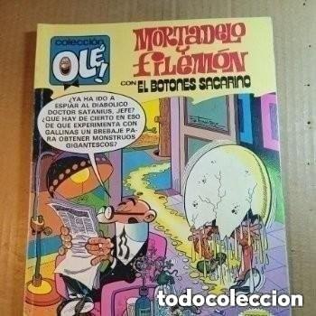 Tebeos: TEBEO DE OLE MORTADELO Y FILEMON CON EL BOTONES SACARINO DEL A&Ntilde;O 1987 N&ordm; 232 - M. 27