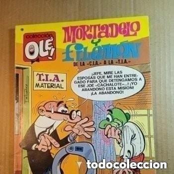 Tebeos: TEBEO DE OLE MORTADELO Y FILEMON EN DE LA C.I.A. A LA T.I.A. DEL A&Ntilde;O 1978 N&ordm; 104