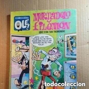 Tebeos: TEBEO DE OLE MORTADELO Y FILEMON EN QUE VIDA TAN TREMENDA DEL A&Ntilde;O 1981 N&ordm; 126