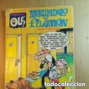 Tebeos: TEBEO DE OLE MORTADELO Y FILEMON EN MISION COMPLICADA DEL A&Ntilde;O 1983 N&ordm; 154