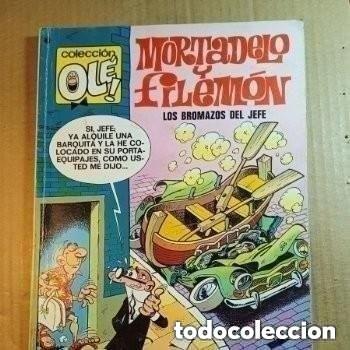 Tebeos: TEBEO DE OLE MORTADELO Y FILEMON EN LOS BROMAZOS DEL JEFE DEL A&Ntilde;O 1978 N&ordm; 112