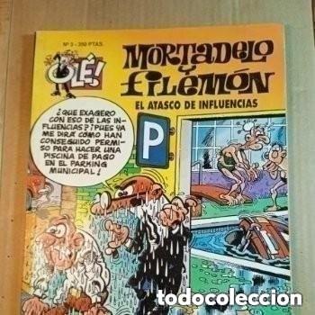 Tebeos: TEBEO DE OLE MORTADELO Y FILEMON EN EL ATASCO DE INFLUENCIAS DEL A&Ntilde;O 1993 N&ordm; 3