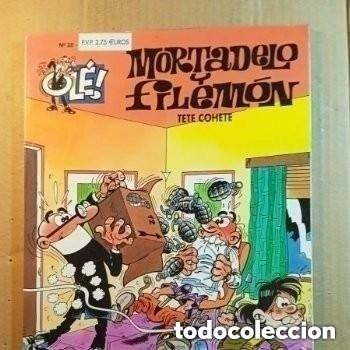 Tebeos: TEBEO DE OLE MORTADELO Y FILEMON EN TETE COHETE DEL A&Ntilde;O 2001 N&ordm; 28