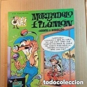 Tebeos: TEBEO DE OLE MORTADELO Y FILEMON EN AGENTES A MOGOLLON DEL A&Ntilde;O 2001 N&ordm; 108