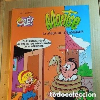 Tebeos: TEBEO DE OLE MONTSE EN LA AMIGA DE LOS ANIMALES DEL A&Ntilde;O 1994 N&ordm; 7