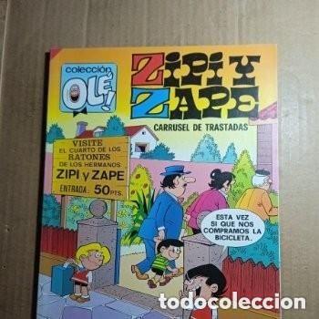 BDs: TEBEO DE OLE ZIPI Y ZAPE EN CARRUSEL DE TRATADAS DEL A&Ntilde;O 1992 N&ordm; 159 - Z. 140