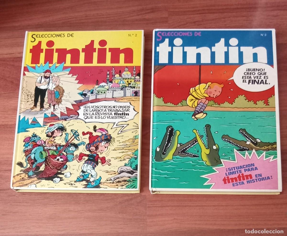 Tebeos: SELECCIONES DE TINTIN n&ordm; 2 y n&ordm; 3.. Bruguera, 1981