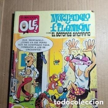 Tebeos: TEBEO DE OLE MORTADELO Y FILEMON CON EL BOTONES SACARINO DEL A&Ntilde;O 1987 N&ordm; 265 - M. 48