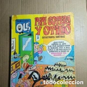 Tebeos: TEBEO DE OLE PEPE GOTERA Y OTILIO EN CATASTROFES SURTIDAS DEL A&Ntilde;O 1975 N&ordm; 50 NUMERO EN EL LOMO