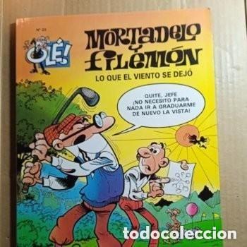 Tebeos: TEBEO DE OLE MORTADELO Y FILEMON EN LO QUE EL VIENTO SE DEJO DEL A&Ntilde;O 2006 N&ordm; 23