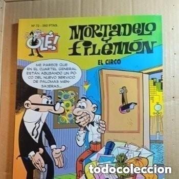 Tebeos: TEBEO DE OLE MORTADELO Y FILEMON EN EL CIRCO DEL A&Ntilde;O 1994 N&ordm; 72