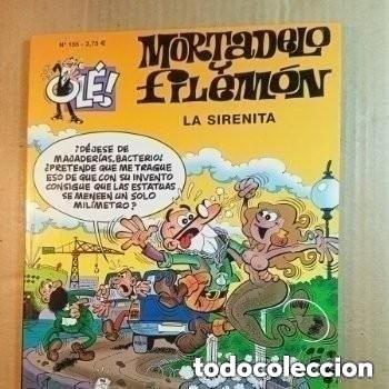 Tebeos: TEBEO DE OLE MORTADELO Y FILEMON EN LA SIRENITA DEL A&Ntilde;O 2003 N&ordm; 155