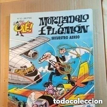 Tebeos: TEBEO DE OLE MORTADELO Y FILEMON EN SECUESTRO AEREO DEL A&Ntilde;O 1996 N&ordm; 41
