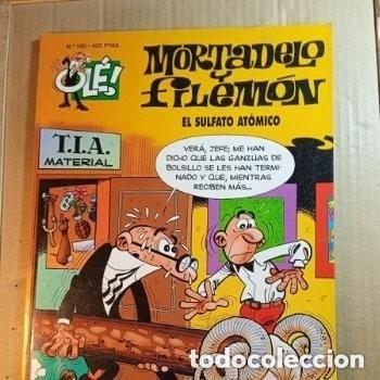 Tebeos: TEBEO DE OLE MORTADELO Y FILEMON EN EL SULFATO ATOMICO DEL A&Ntilde;O 1999 N&ordm; 100
