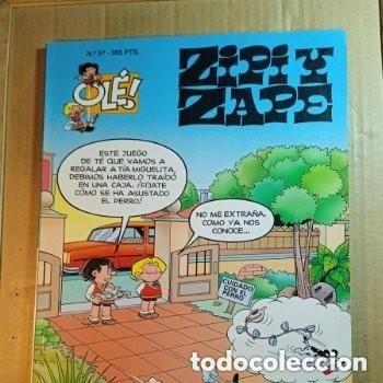 Tebeos: TEBEO DE OLE ZIPI Y ZAPE DEL A&Ntilde;O 1995 N&ordm; 37