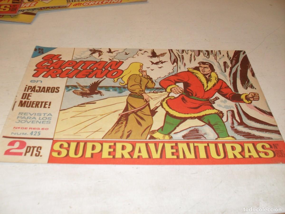 Tebeos: EL CAPITAN TRUENO,(ORIGINAL) N&ordm; 425,PAJAROS DE MUERTE&iexcl;&iexcl;,DE V.MORA,DE 618.BRUGUERA,1956