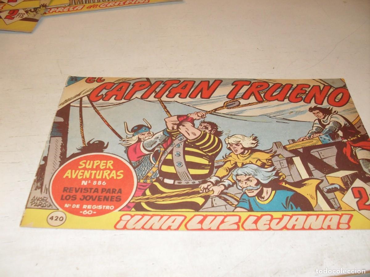 Tebeos: EL CAPITAN TRUENO,(ORIGINAL) N&ordm; 420,UNA LUZ LEJANA&iexcl;&iexcl;,DE V.MORA,DE 618.BRUGUERA,1956