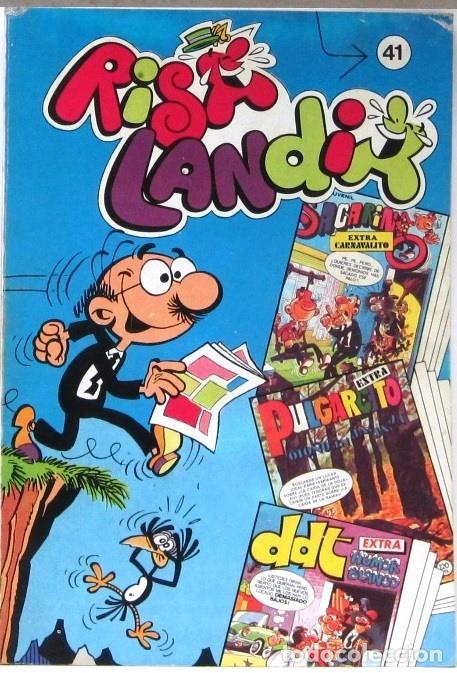 Tebeos: RISA LANDIA - N&ordm; 41 - RETAPADO - COMIC