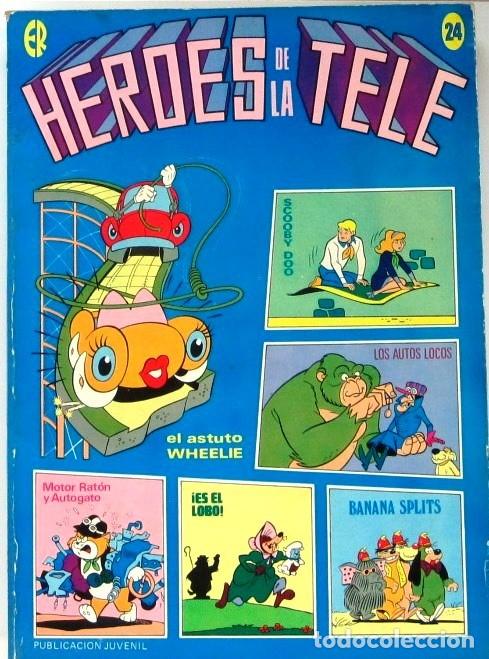 Tebeos: HEROES DE LA TELE - N&ordm; 24 - EL ASTUTO WHEELIE - COMIC